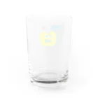 floatingtimesのエアーアップルくん Water Glass :back