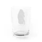 hossy nakkieのゴリラのゴッさんメイン Water Glass :back