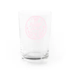 ABAX DIAMOND co.のABAX DIAMOND co. 丸型cute柄 Water Glass :back