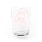 夙川育ち＠ネットショップのLand like a Cat　〜　夙川育ち Water Glass :back