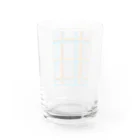 こんぶやの夏の風景　透明 Water Glass :back