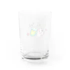 mamimuuの気まぐれ猫のルー。(かんぱい) Water Glass :back