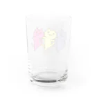 にざかなやのダンシンにゃーん Water Glass :back