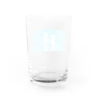 すいすいおよぐのプールの女の子 Water Glass :back