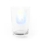 Hi*roomのたまごの中のふわふわミズクラゲ Water Glass :back