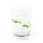 をかし屋のこまいぬくん　うららか春の日 Water Glass :back