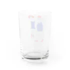 mutsumi_illustration SHOPのふたり Water Glass :back