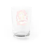 かわいいもののおみせ　いそぎんちゃくのうさぎリンゴ赤ずきんちゃん Water Glass :back