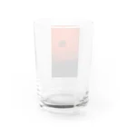 FA-poohの丸。シンプル Water Glass :back