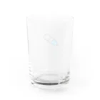 中里 優のみず Water Glass :back