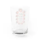 kaaaae。のりんごジュースを。 Water Glass :back