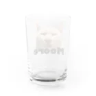 freedom setのムーアどアップ黒 Water Glass :back