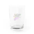 Friendly to me at night.の地獄犬 Water Glass :back