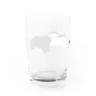 ふくはな工房のなかよしたれみみーず Water Glass :back