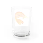 ねむいさかなのお店のピラルク　ドット Water Glass :back