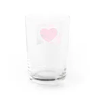 石倉かよこのグッズショップのMy Heart-001 Water Glass :back