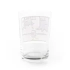 なまらやの川辺のなまらくん Water Glass :back