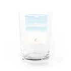 sa__photoのハワイの思い出 Water Glass :back