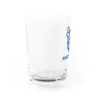 めげない子のモーモーグラス Water Glass :back