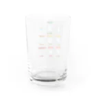 みやたに。工房のお燗酒ねこちゃん Water Glass :back