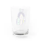 ＠おかみsan99のビールの妖精 Water Glass :back