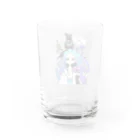 北極まぐのおさんぽ Water Glass :back