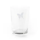 蝶のあしあとの蝶のあしあとノベルティ Water Glass :back