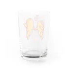 ma-sa's Laboratoryのシュール・ザ・ニンジン／ラブラブカップル Water Glass :back