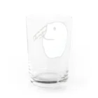 ダイナマイト87ねこ大商会の尺八を吹くミジンコ Water Glass :back