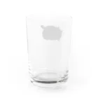 ニャポハウス（NEKO）の黒猫ニャポポさん Water Glass :back