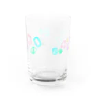 生鮮市場ててらてらのほうせきグラス Water Glass :back