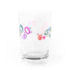 生鮮市場ててらてらのほうせきグラス Water Glass :back