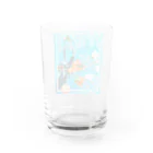 KK#2039(K-suKe,KsK)の#flower-2 Water Glass :back