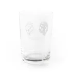 comme si.の人種差別がなくなるように Water Glass :back