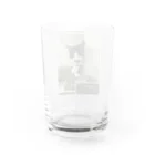 ナッスンロールの【ごまだんご】ごまのチラリズム❤️ Water Glass :back