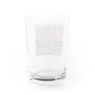 ナマケモノ雑貨店 SUZURI出張所のこぎんコギン Water Glass :back