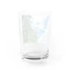 まつりのある日見上げた空 Water Glass :back