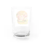 𝘼  yunaの目隠しハンバーガー Water Glass :back