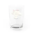 気ままに創作　よろず堂のプリン・ア・ラ・モード　レトロ Water Glass :back