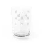 Park a Holic Bostonterrierのボステリセブンくんいっぱい Water Glass :back