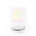 sio100の炭酸INレモン。。 Water Glass :back