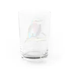 Gen_Designのトリ・バード🐤 Water Glass :back