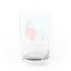 MIKI さつまいもちゃん🍠のrelax Water Glass :back