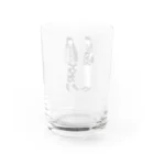 ナガタニサキの夏も冬もすき Water Glass :back