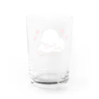 さあやの大好きな❤へ送る「むぎゅぅ」 Water Glass :back