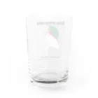 ペーパークラフト作家 鍋嶋通弘のオオミズアオ1 Water Glass :back