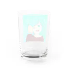 さけさくらのゆうかたんとごんべぇ Water Glass :back