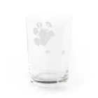 ハーフなお店の肉球 Water Glass :back