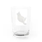 白湯の人の家のネコ Water Glass :back