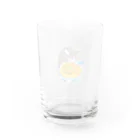 サカモトリエ/イラストレーターのコーギーとカツ丼 Water Glass :back